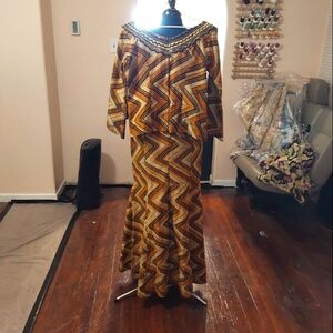 African Top & Skirt